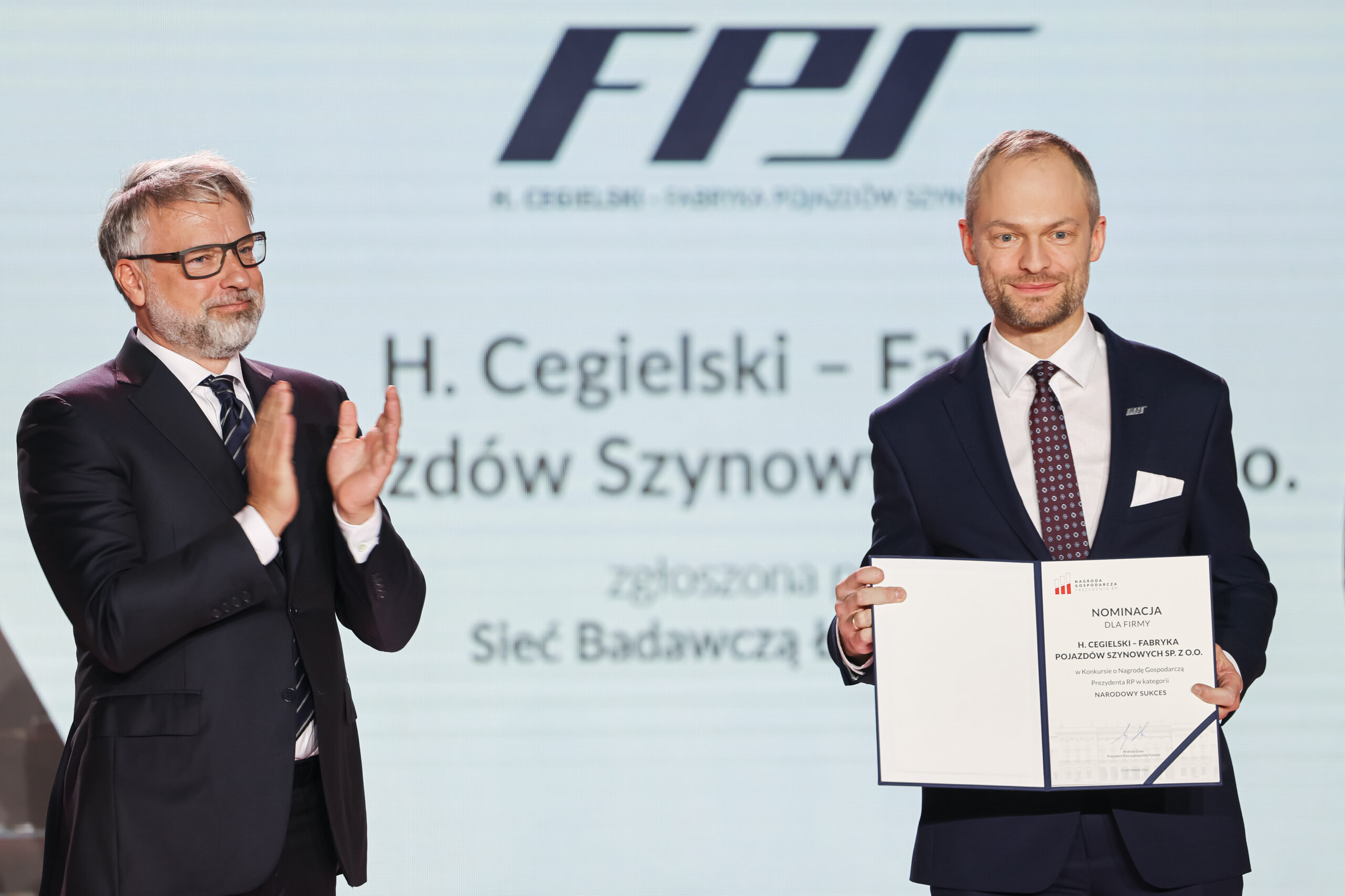 FPS otrzymał Nagrodę Gospodarczą Prezydenta RP w kategorii Narodowy Sukces!